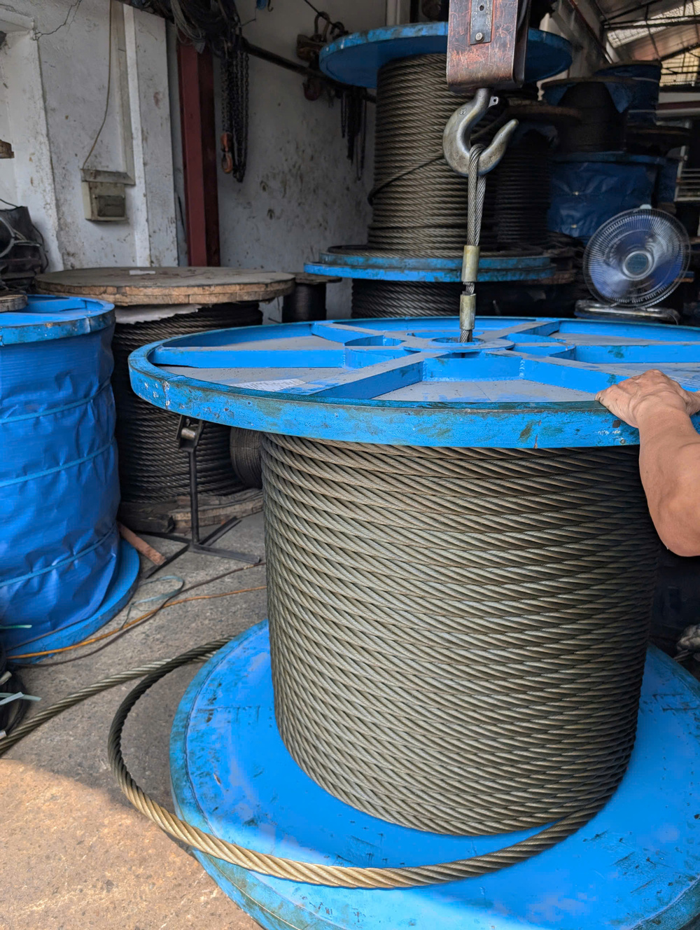 Giới thiệu chuyên sâu về cáp thép cẩu – Xương sống của mọi hệ thống nâng hạ